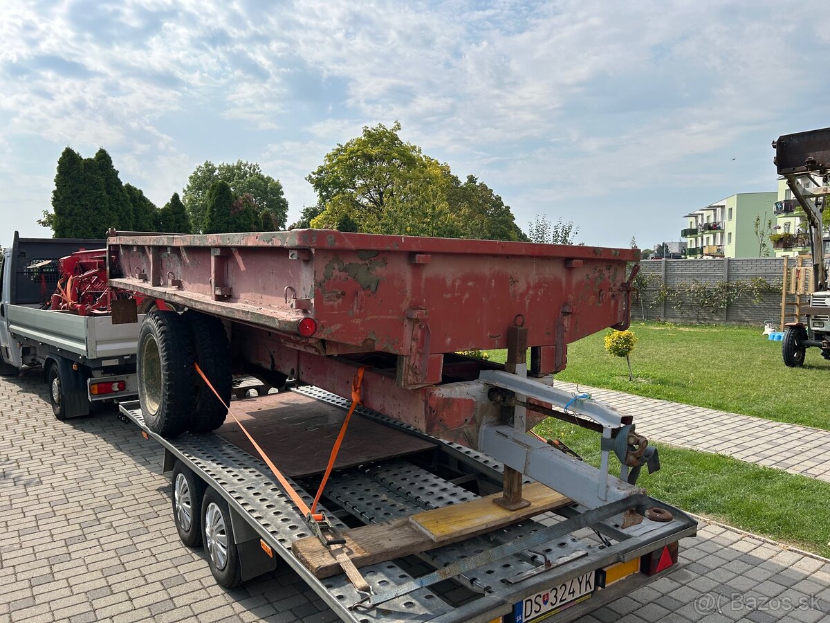 Vyklápacia Vlečka - kipper - 9