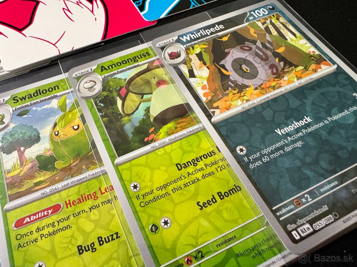 Pokemón PREM. balík 2: 100ks kariet v obaloch s EX Tera - 9