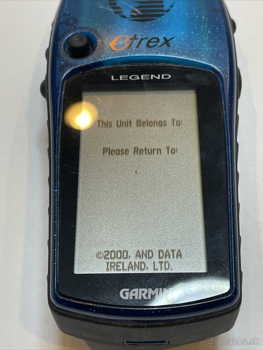 Predám ručný GPS navigátor Garmin eTrex Legend - 9