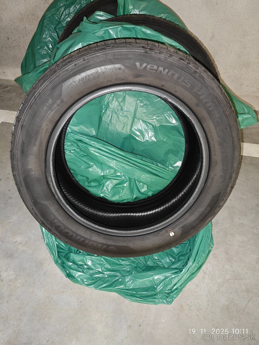 4x Hankook Ventus Prime 3 letné - 235/55/R18 - 9