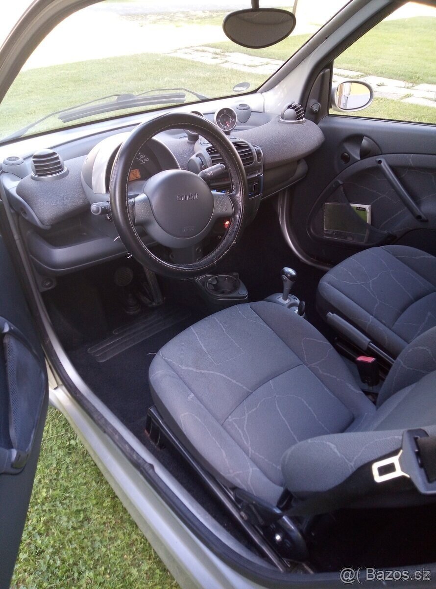 Smart Fortwo 0.7i turbo 45kw rok 9/2005 Sunray Panorama - 9