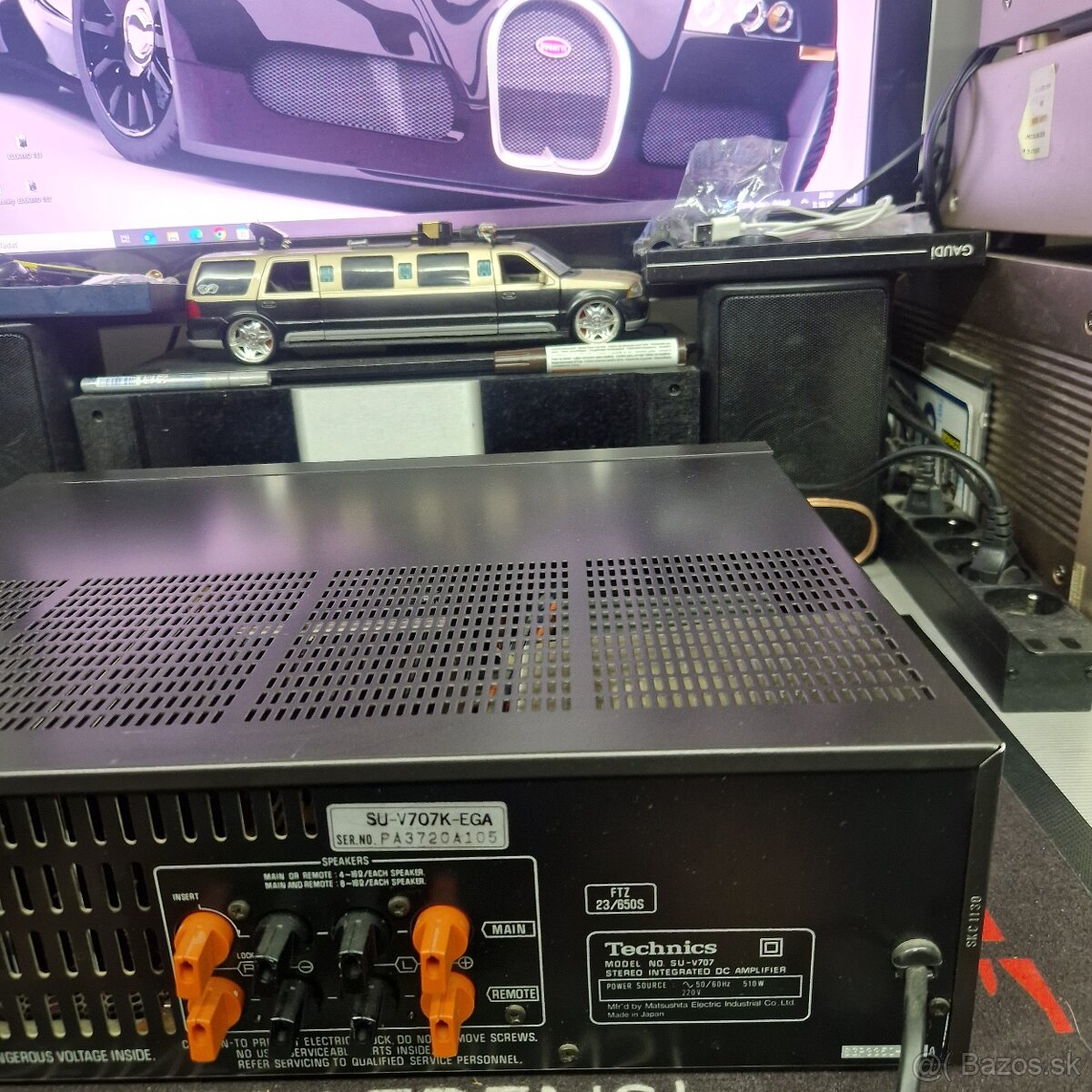 TECHNICS SU-V707...integrovaný stereo zosilovač... - 9