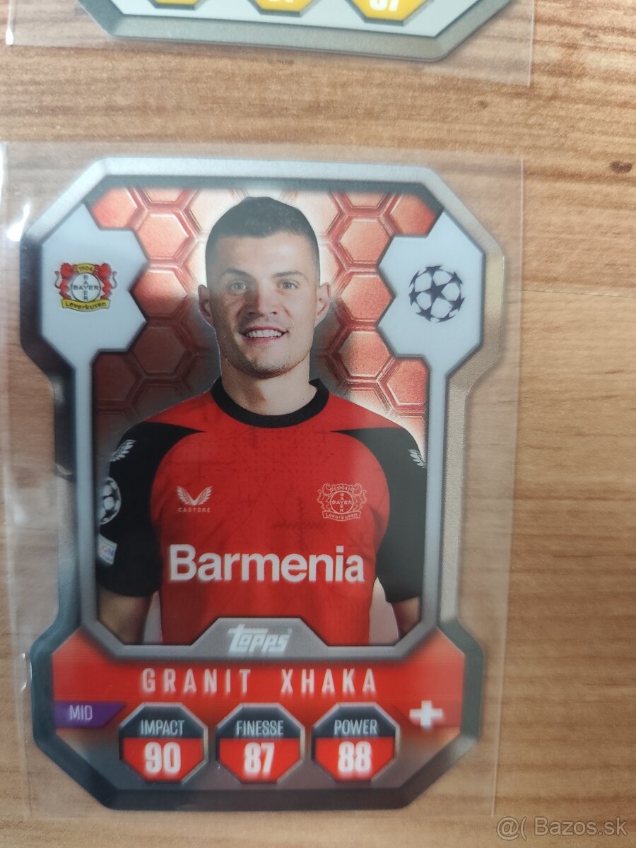 Futbalové kartičky Match Attax 2024/25 - Chrome Shield - 9