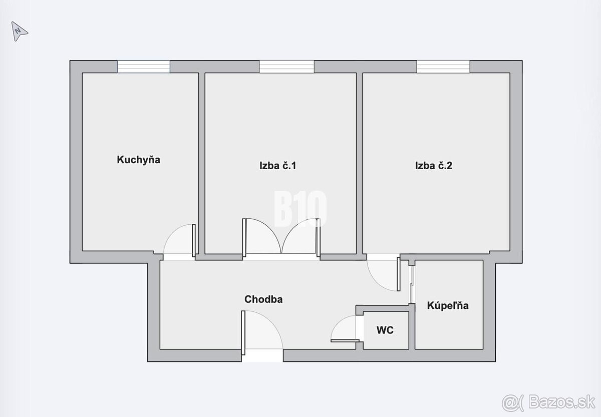 Útulný 2-izbový byt s exkluzívnou polohou na Miletičovej uli - 9