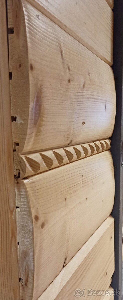 #105 Zrubový profil, Pologuľatý profil, Palubky 0949449753 - 9