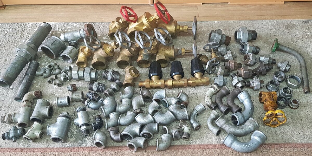 Vodoinštalatérsky materiál 1 - 9