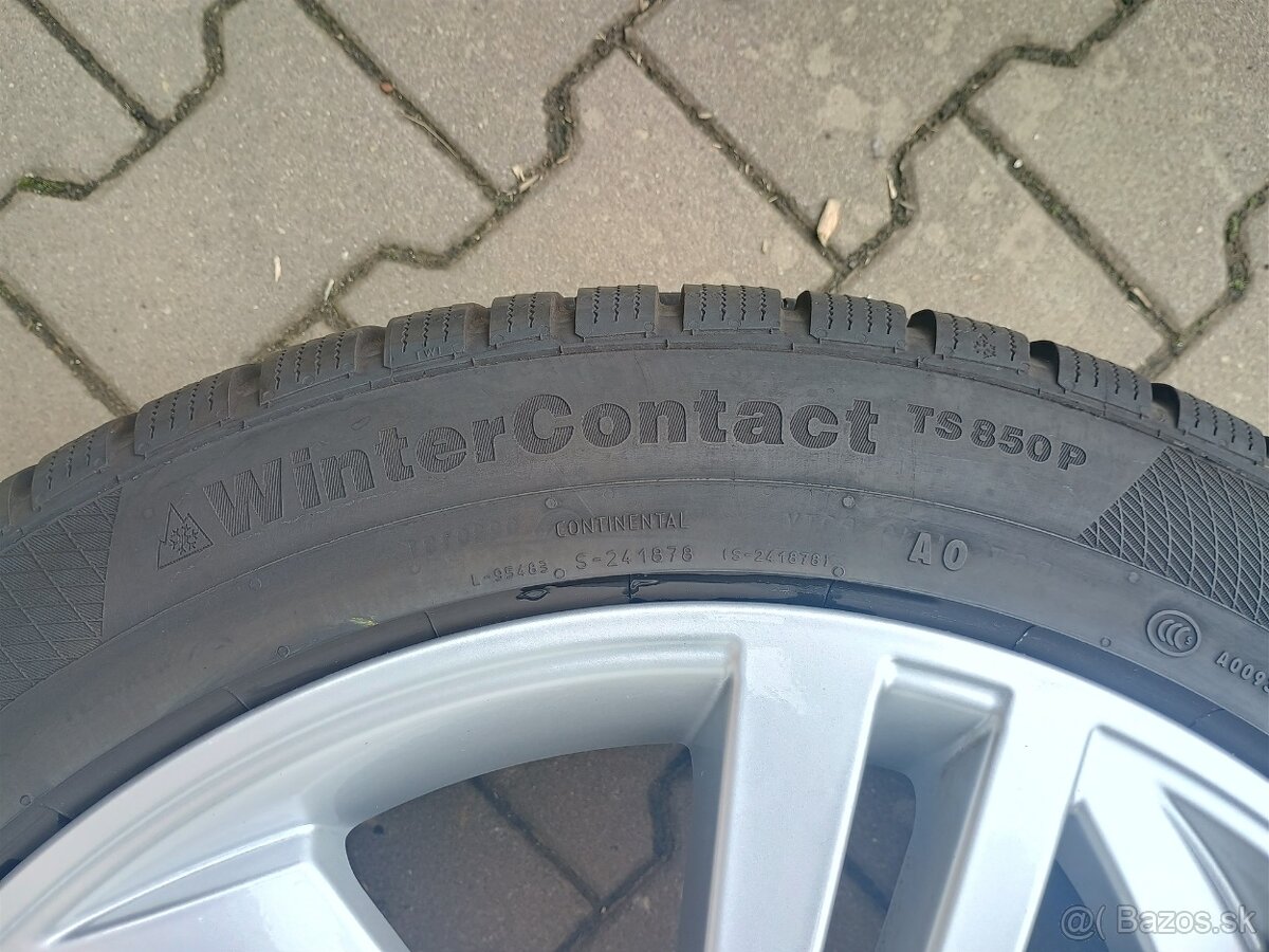 Originálna zimná sada Audi Q5 R20 + Continental 255/45 R20 - 9