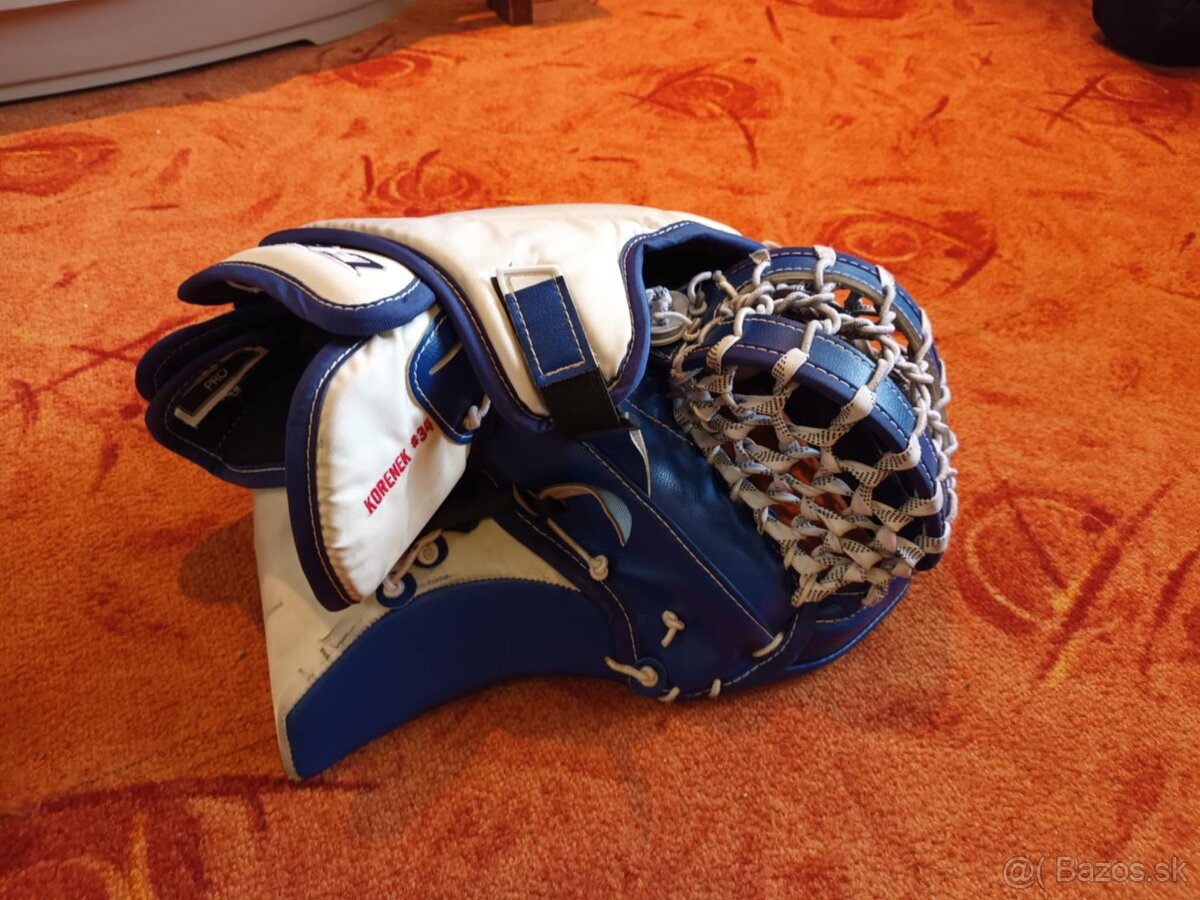 Brankárska lapačka a vyrážačka CCM EFLEX 5, senior., custom - 9