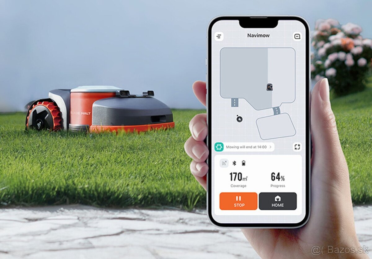 Robotická kosačka Navimow H3000E - Visionfence - 9