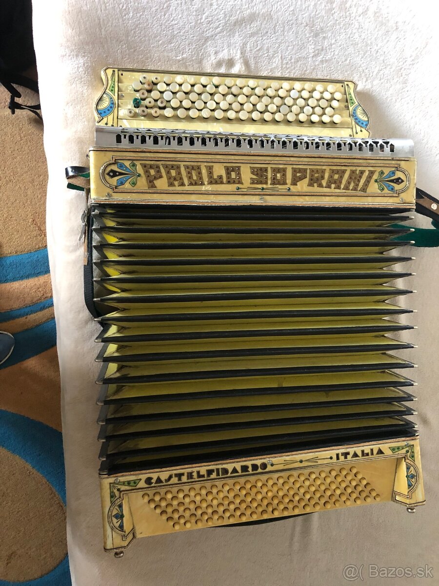 Akordeón chromatický Paolo Soprani 120 bas - 9