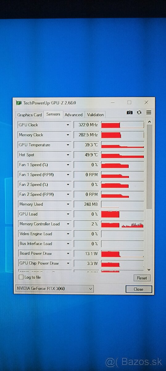 Predám grafickú kartu ASUS TUF Gaming RTX 3060 12gb OC - 9
