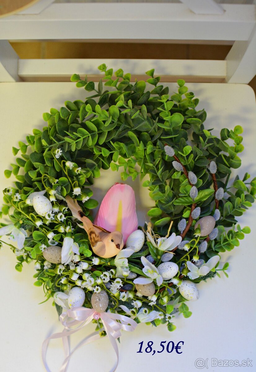 Jarný, veľkonočný a celoročný veniec - 9