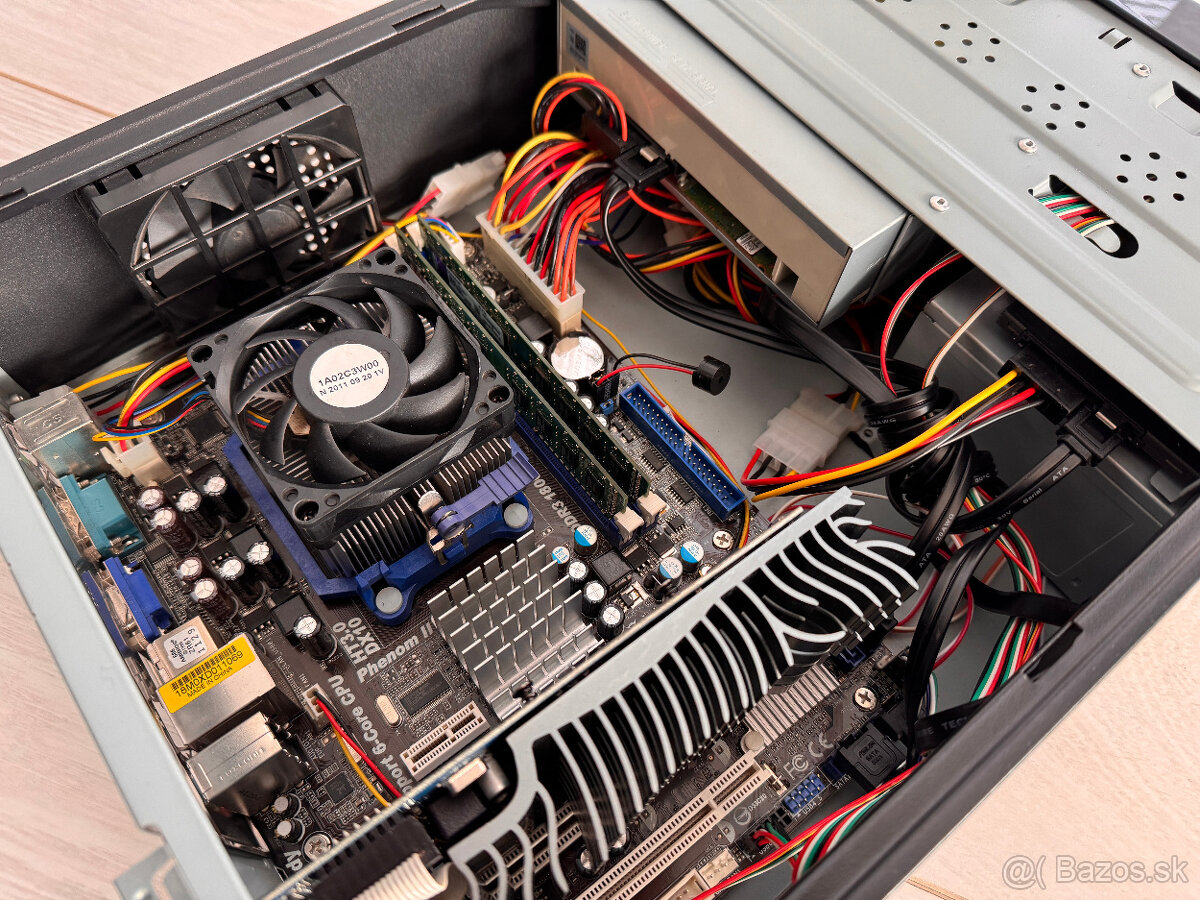 Kancelársky počítač AMD Phenom II, 4GB, ASUS Geforce 210 - 9