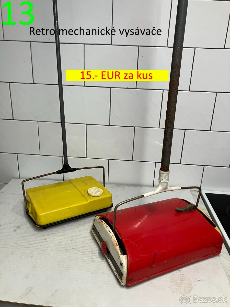 Retro žehličky varič kávovar a ventilátor - 9