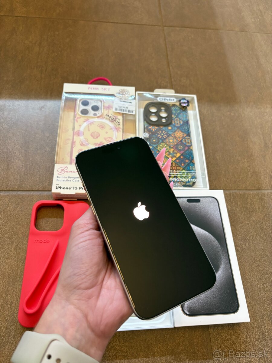 IPhone 15 Pro Max 256GB White Titanium - 9