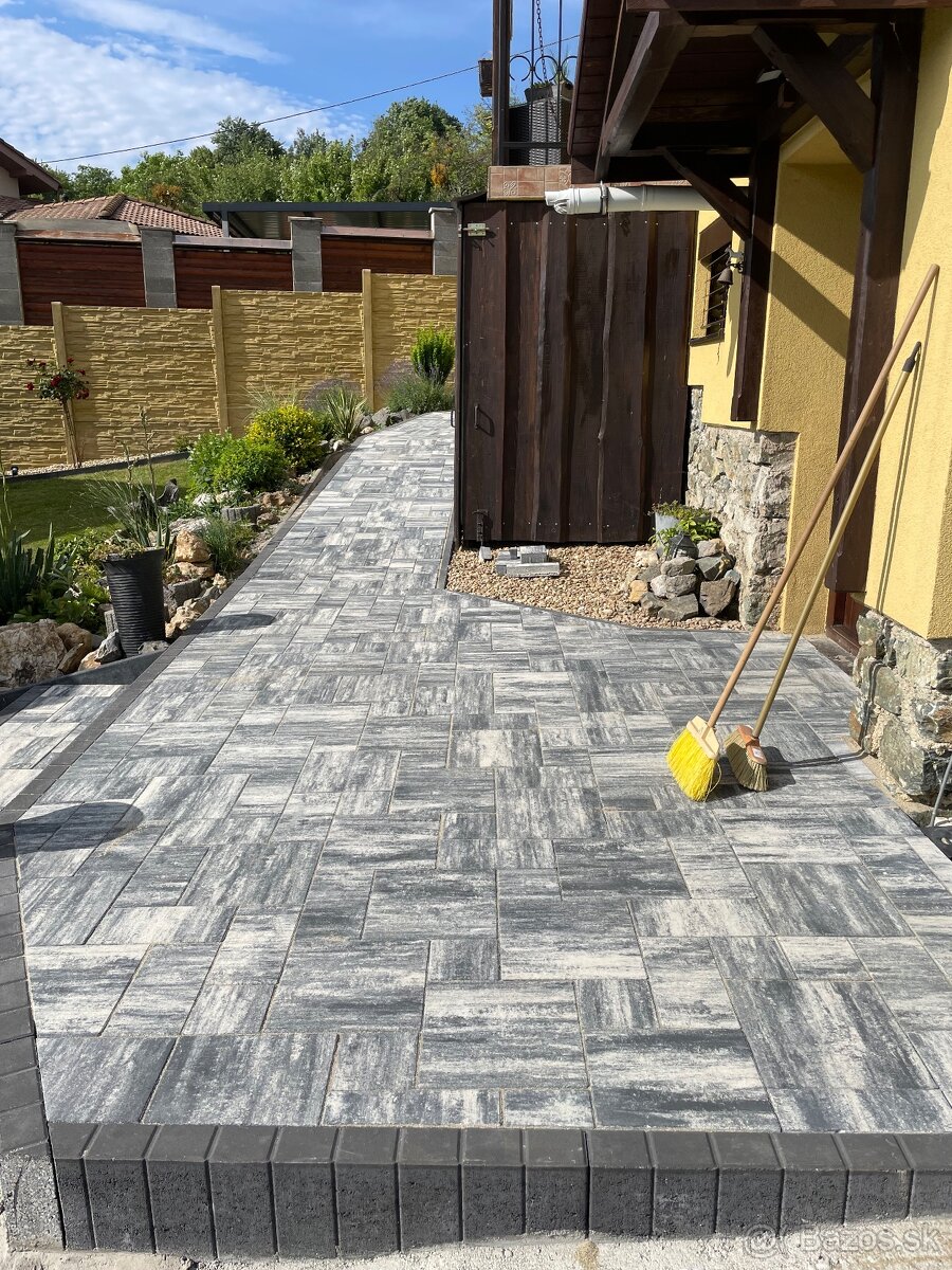 Pokladka zamkovej dlažby - 9