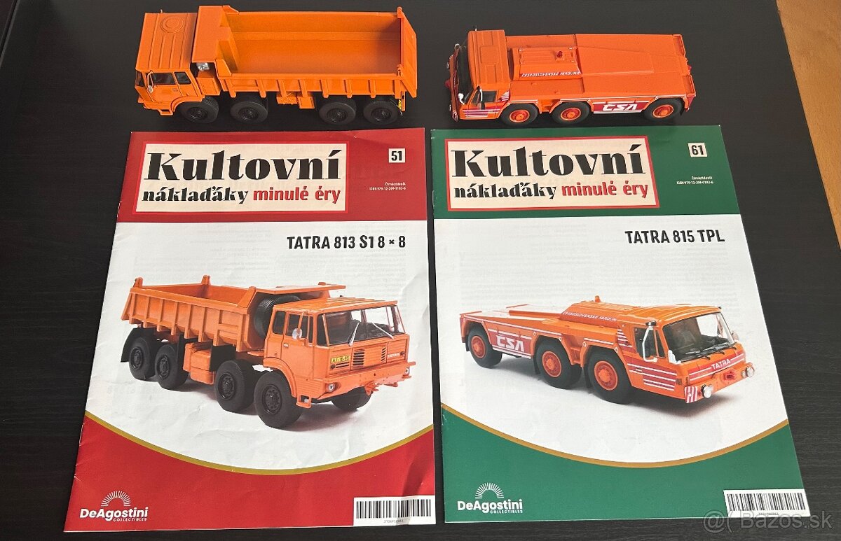 Modely Tatra 813, 815 1:43 DeaGostini - 9