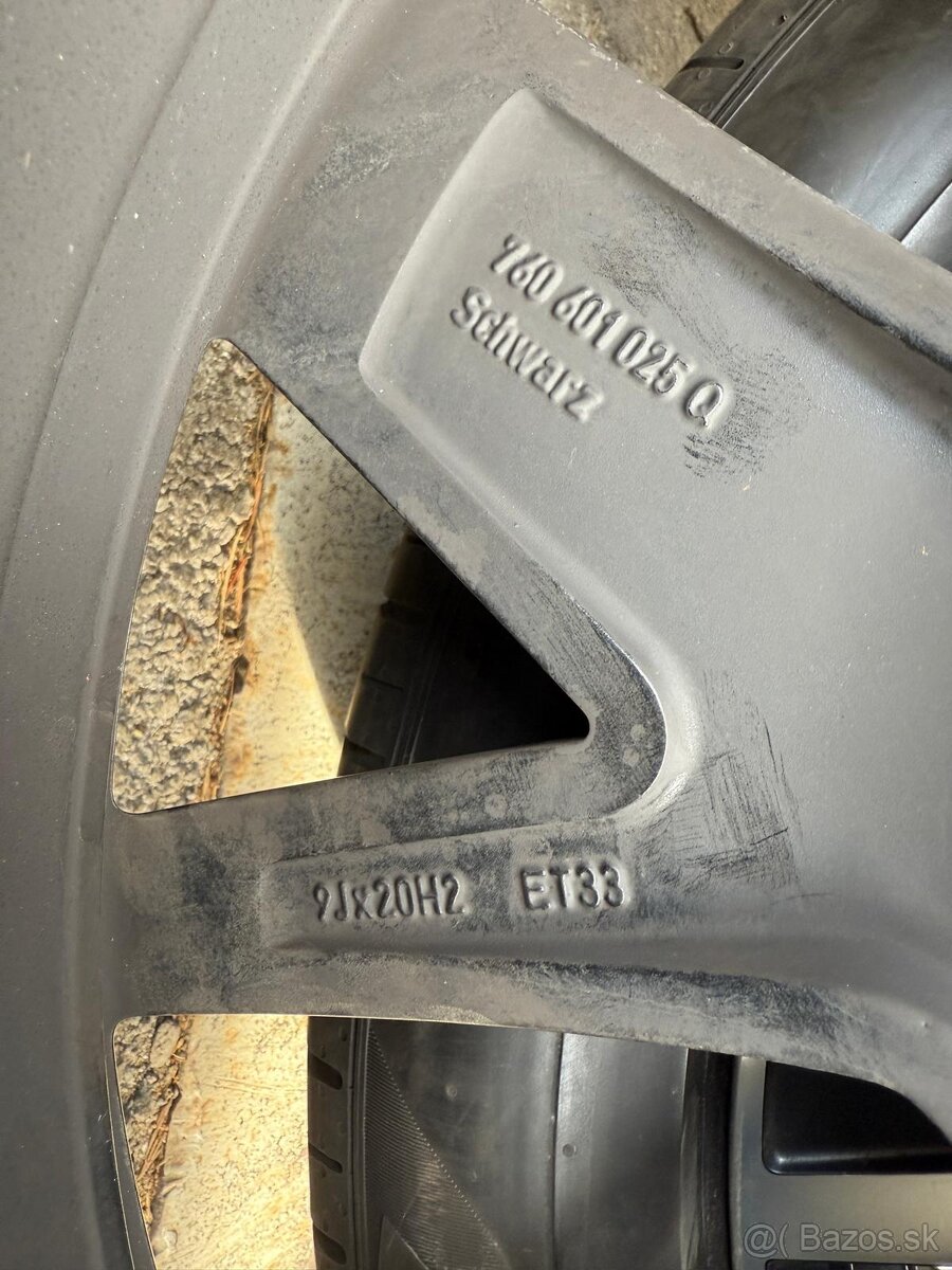 ORIGINAL VW TOUAREG 3 DISKY 5x112 R20 285/45 R20 LETO - 9