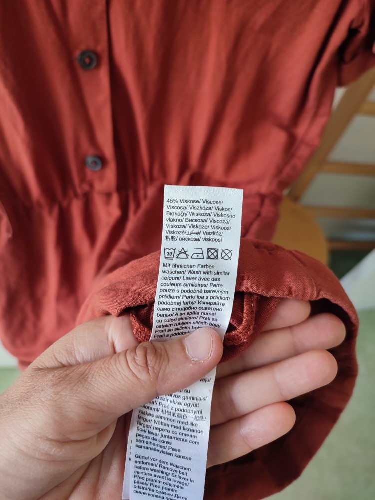 Ľanový krátky overal - 9