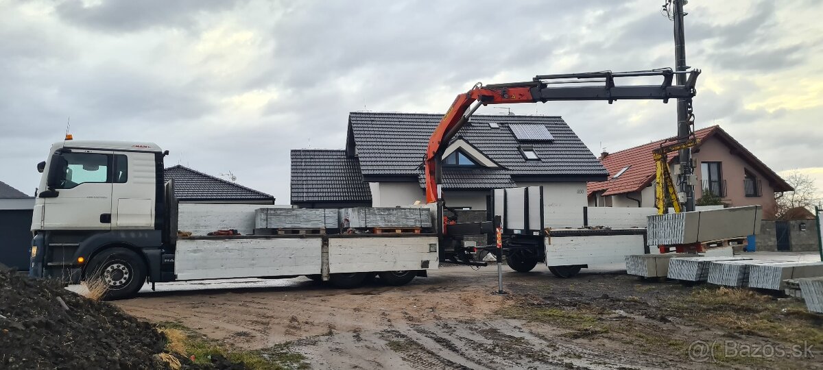 Autodoprava s hydraulickou rukou - 9