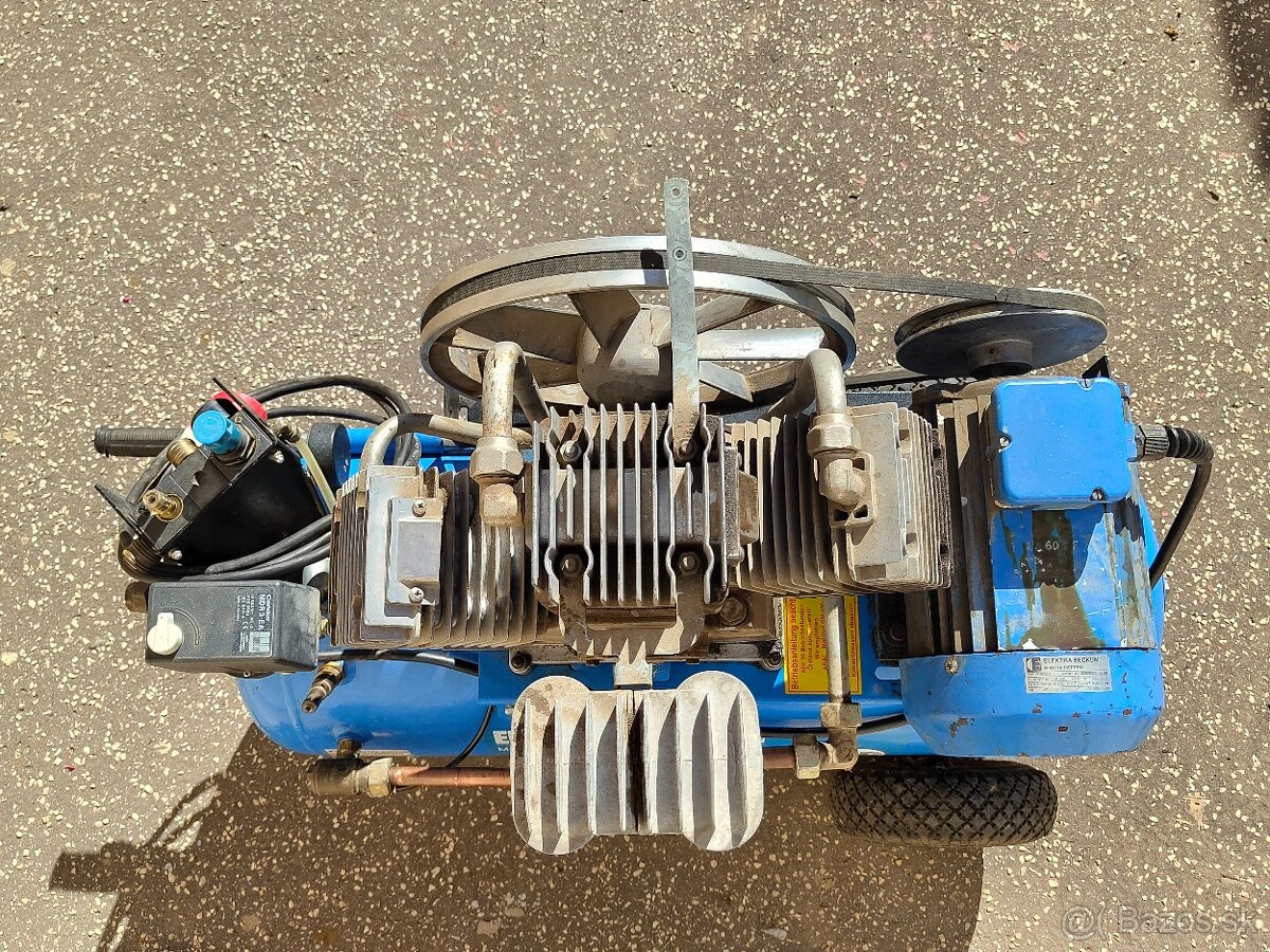 Vzduchový kompresor Elektra Beckum 90l 3kW - 9