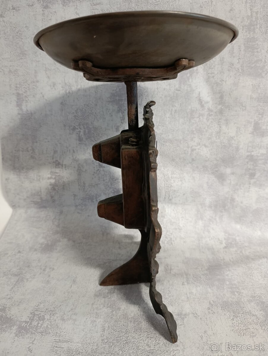 Velmi pěkné jednomiskové figuralné 10kg váhy. - 9