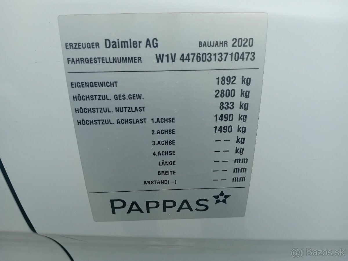 Mercedes-Benz Vito 114 CDI 100KW 2020 - 9