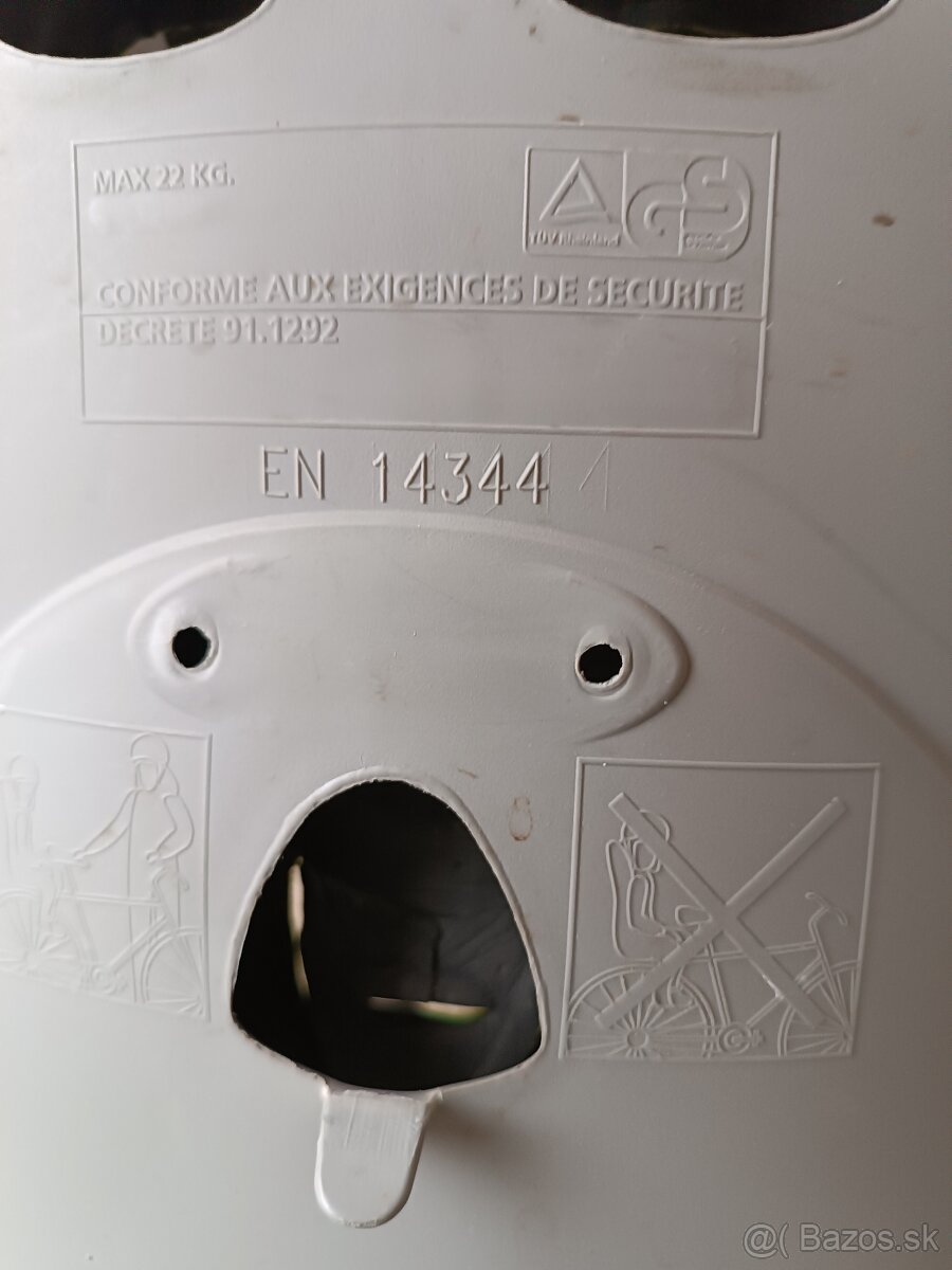 Detská sedačka na bicykel - 9