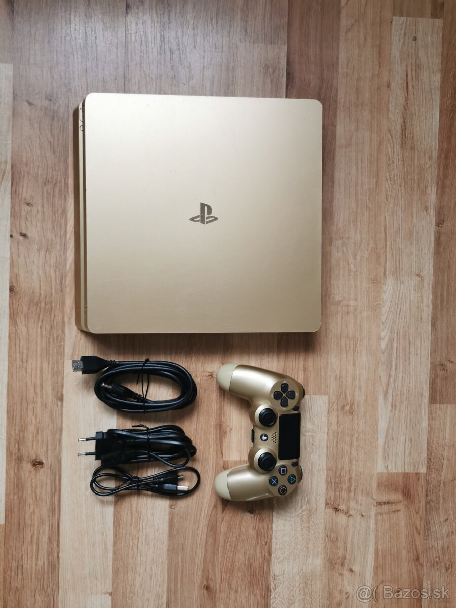Ps4 Slim Gold Edition - 9