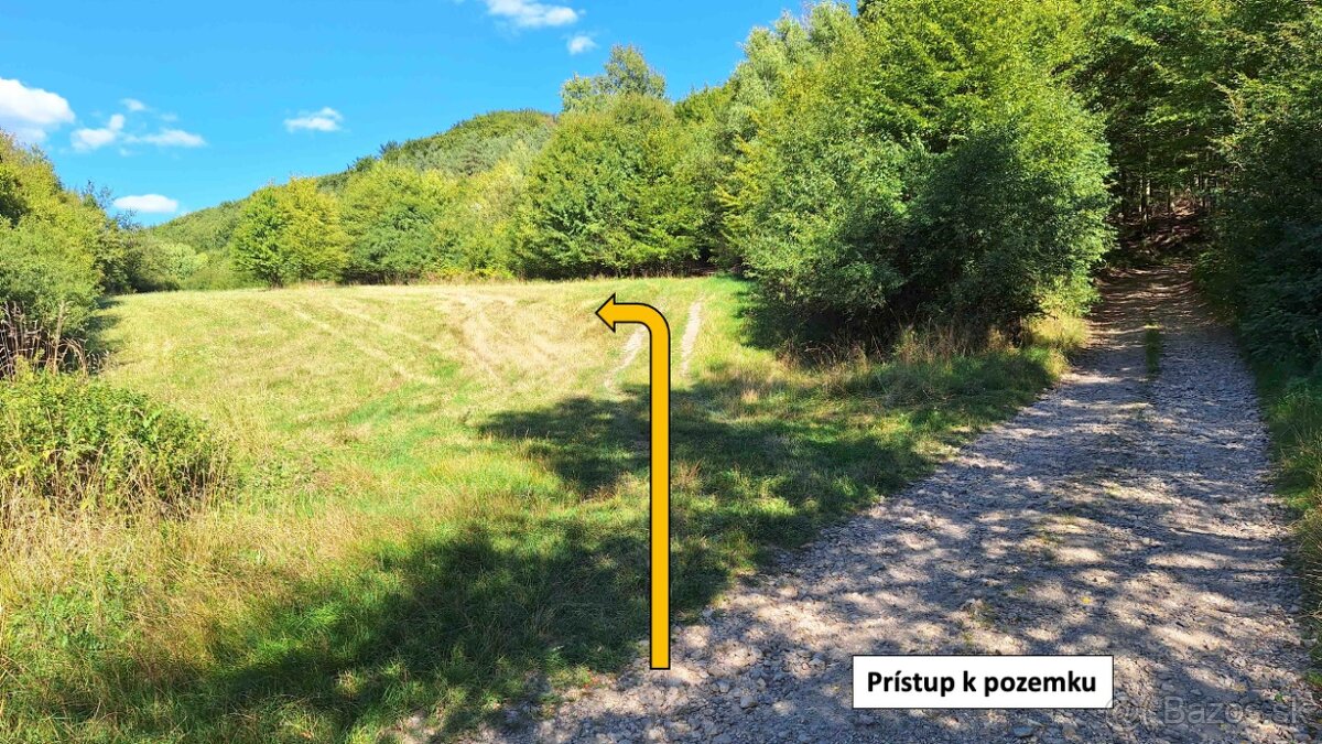 Bartošova Lehôtka – 700 m2 POZEMOK pri lese na chatku - 9