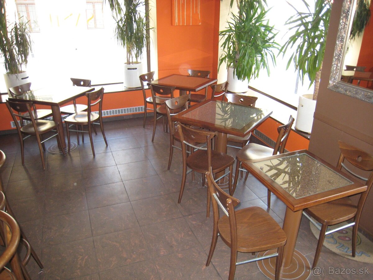 Stoly a stoličky do kaviarne, prevádzky - 9