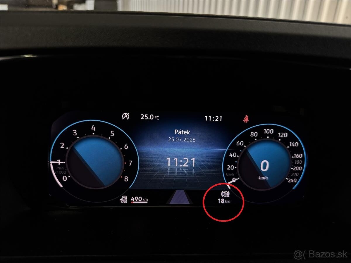 VW CADDY 1,5TGI MAXI, CNG benzin, nové auto 18km - 9