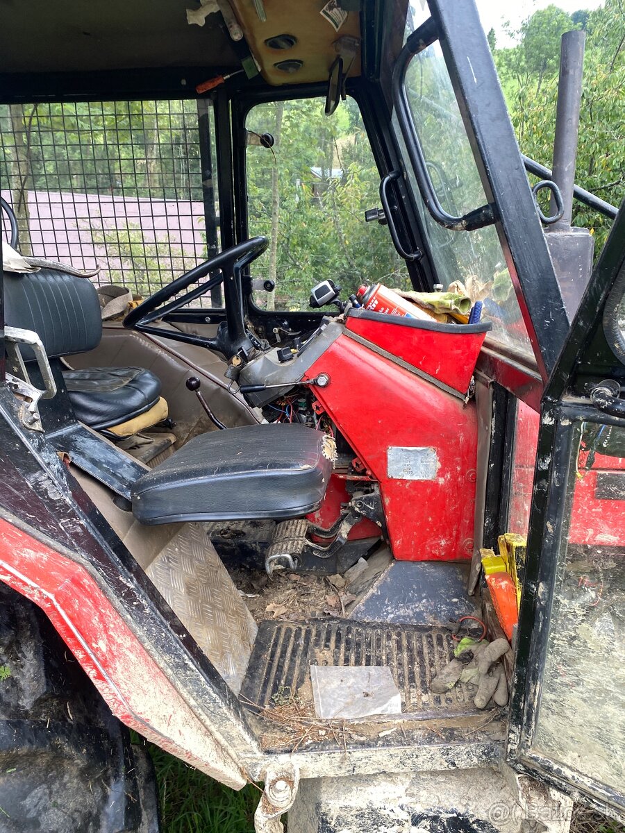 Zetor 7745 lesna uprava, vratane vzpery a navijaka tun45 - 9