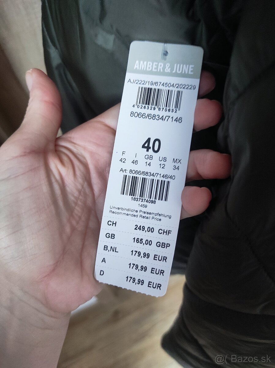 Dámska bunda Amber & June, veľkosť 40 - 9