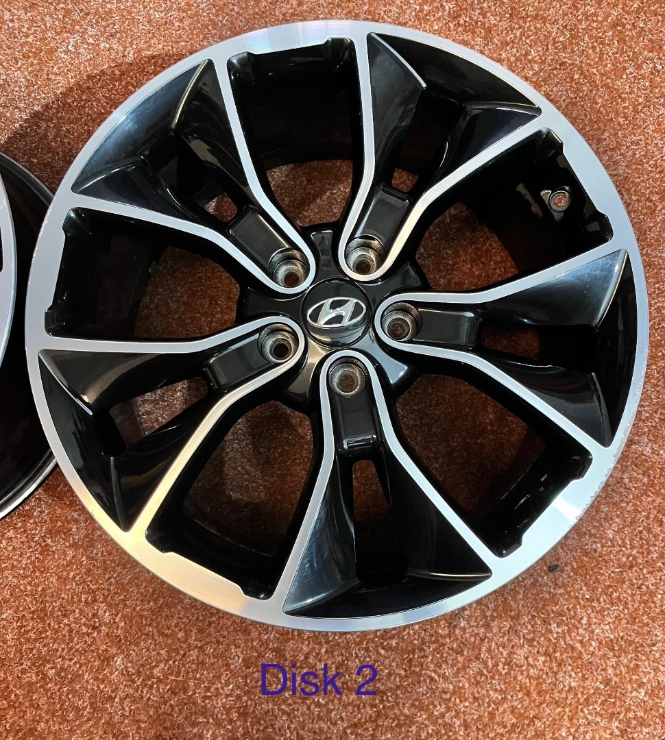 2k - 5x114,3 R19 originál disky Hyundai i30N - 9