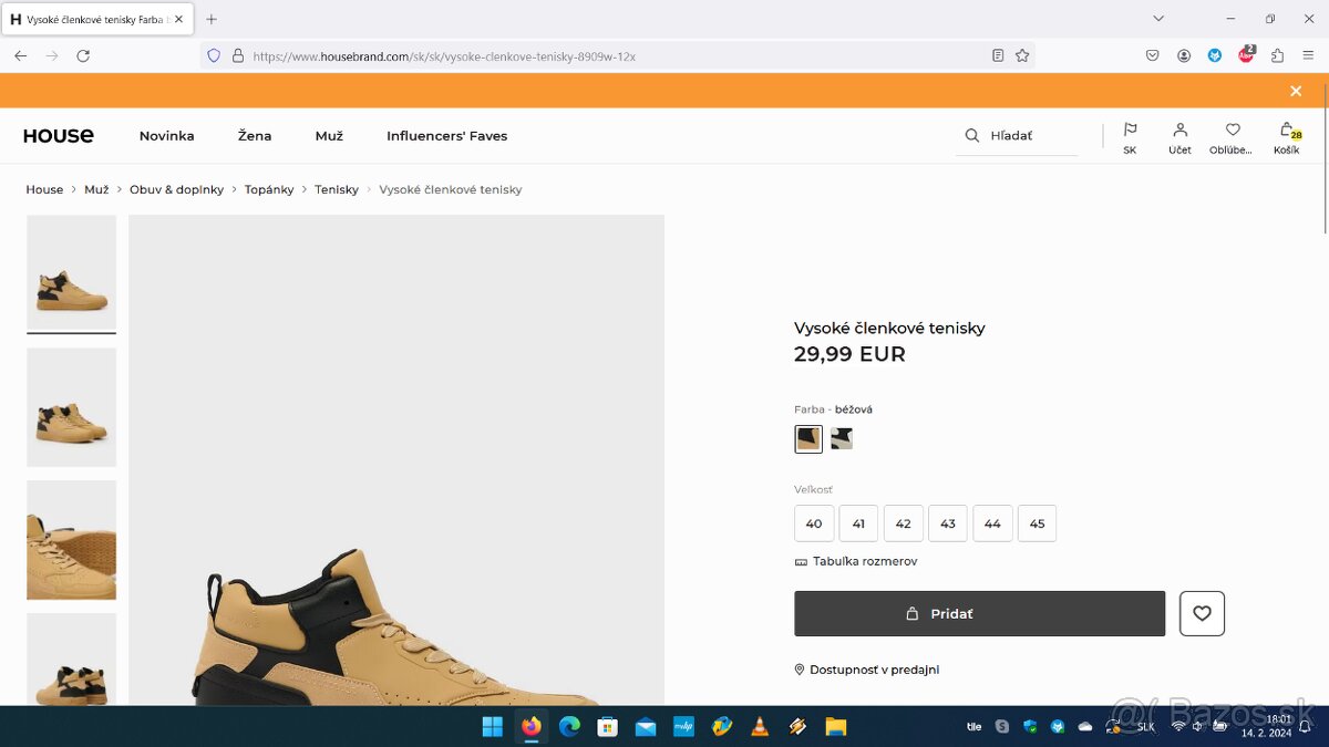 Tenisky House, Tenisky Starter x House - 9