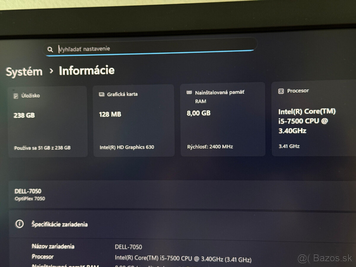 DELL OptiPlex 7050 - 9