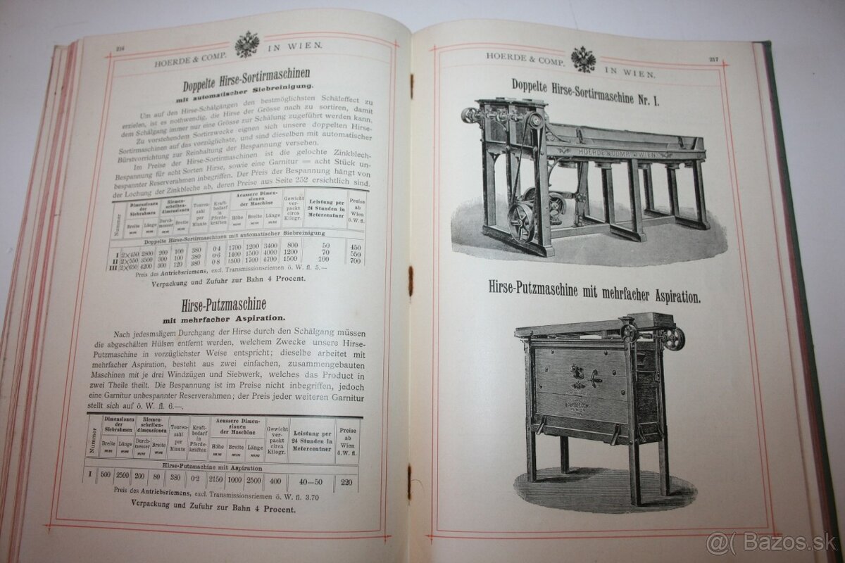 HOERDE & COMP. IN WIEN z roku 1896 - 9