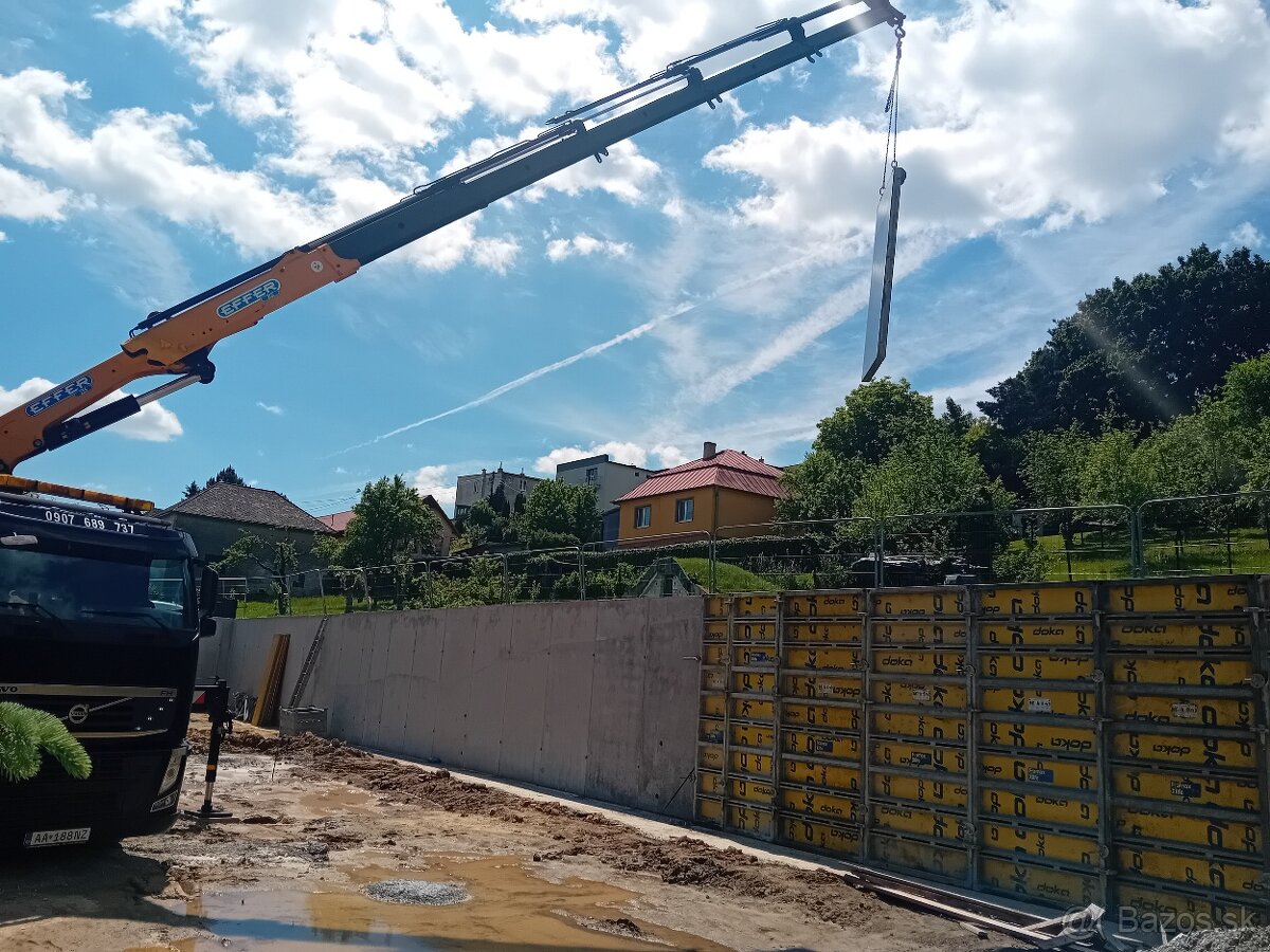 Autodoprava s hydraulickou rukou - 9