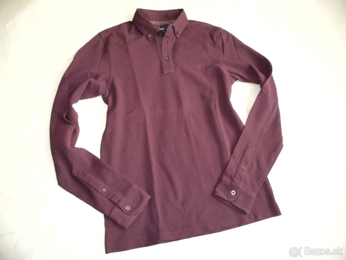 Fred Perry pánske-chlapčenské slim polo tričko S - 9