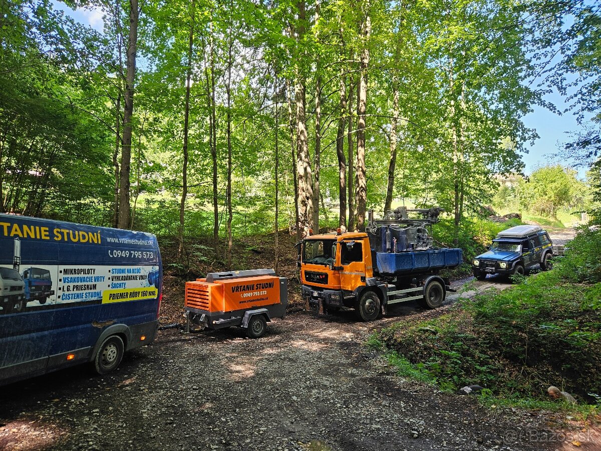 Vrtanie studni širka stroja len 115cm - 9