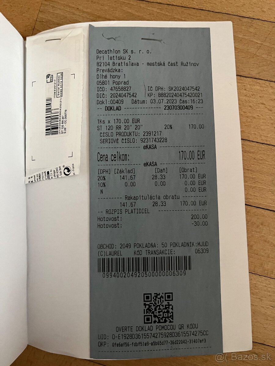 Bicykel Rockrider ST120 20 - 9