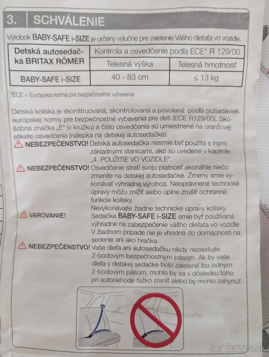 Autosedačka Britax Römer Baby-Safe 2 i-Size - 9