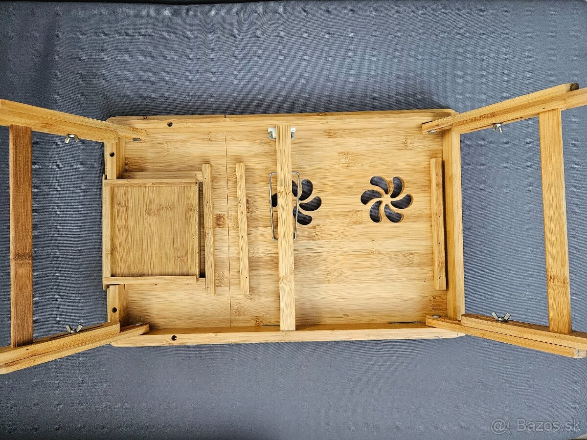 Bambusový stolík pod notebook - 9