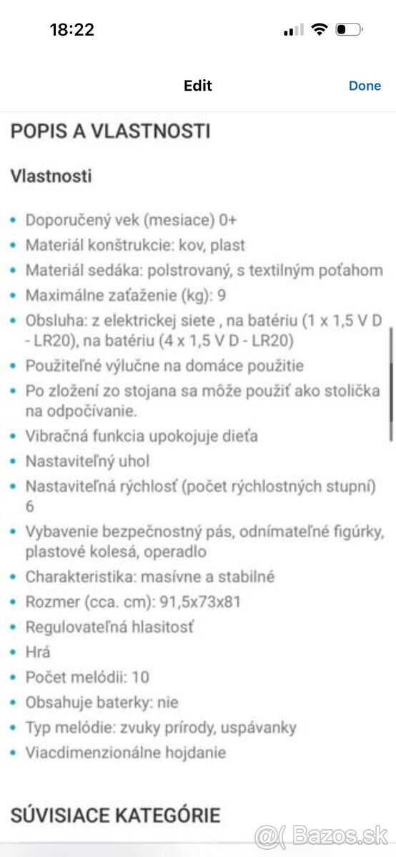 Hojdacka pre babatka - rozne funkcie :) - 9