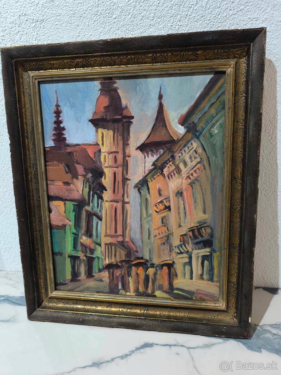 Jozef Orenčák - olejomaľba - 9