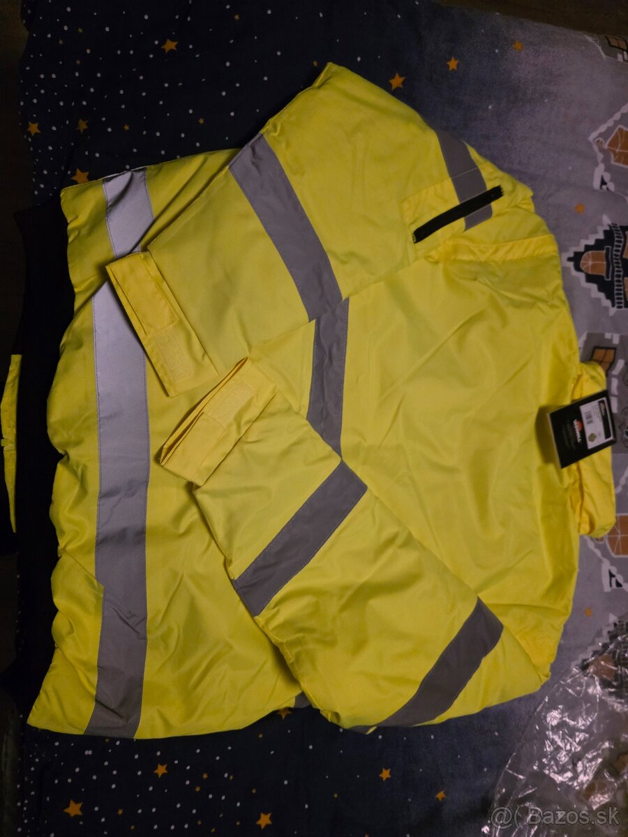 Reflexná bunda Vizwell 2v1 - 9