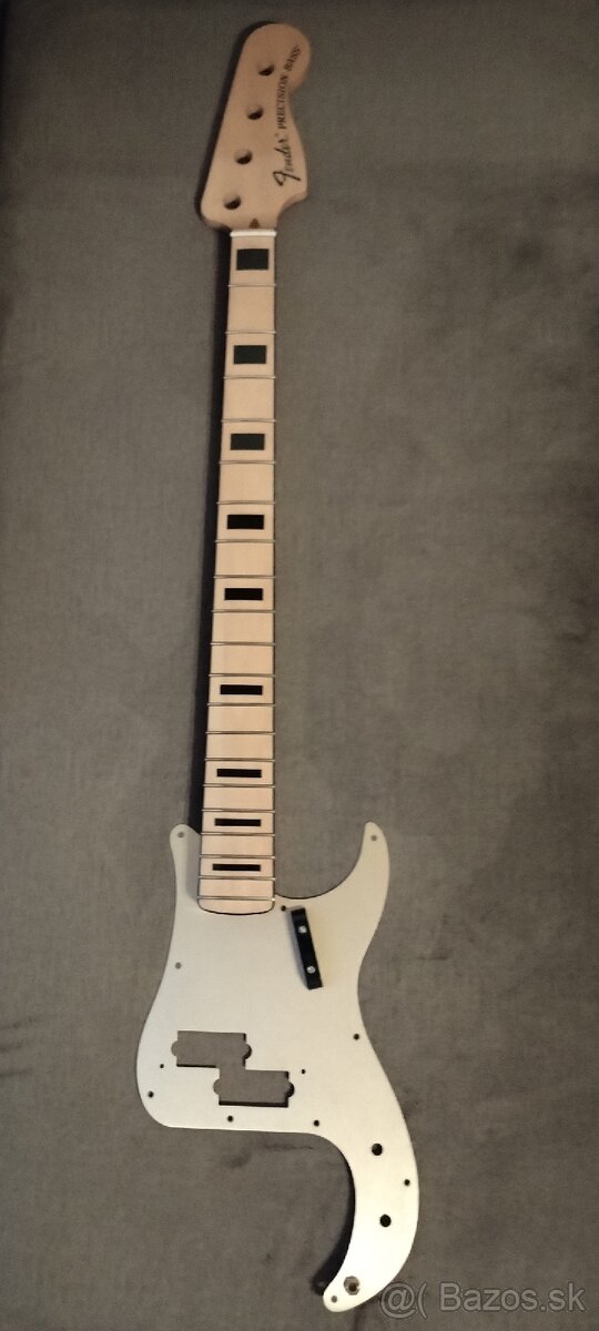 Javorový krk na precision Bass gitaru nový nepoužitý - 9