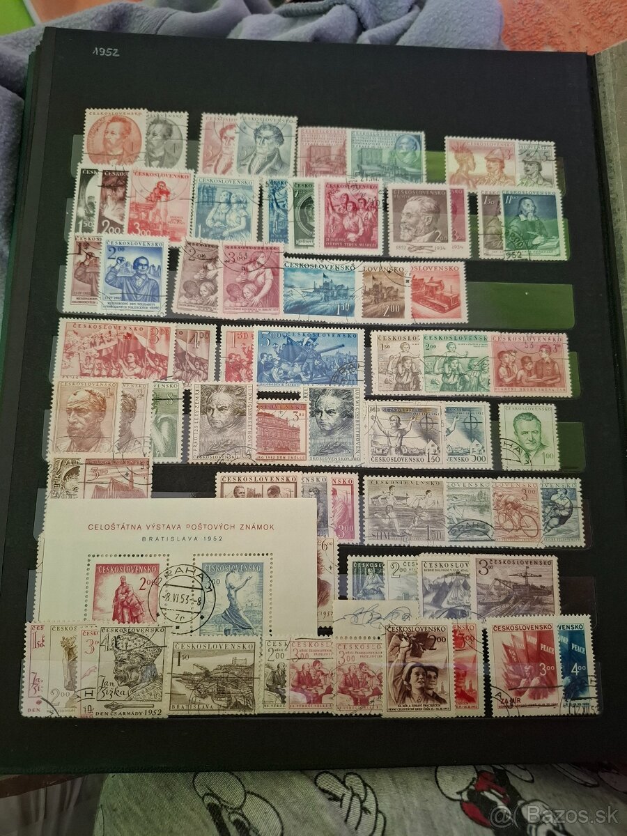 Zbierka známok ČSR - 9