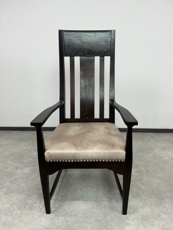 Art deco stolička k písaciemu stolu v štýle Charlesa Rennie - 9